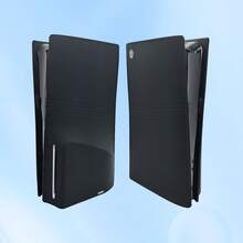 2pcs Compatible With PS5 Pro CD-ROM Edition, 5 Pro Console Protective Sleeve, Silicone Game Console Cover, Dust-Proof, Scratch-Resistant, Waterproof, Skin-Friendly Soft Silicone, Easy To Install And Store, Enhance Gaming Experience - View 2