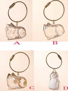 1pc Transparent Pet Hair Storage Box, Cute Animal Hair Capsule Hanging Decor, Dust-Proof Memorabilia Gift Box. (Note: Colors And Styles May Vary Slightly By Batch, But All Are Very Beautiful) - Multicolor - View 17