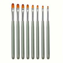 Bộ 8 cọ vẽ móng nghệ thuật, dụng cụ thiết kế móng nghệ thuật, cọ tạo hình móng 3D, bút vẽ móng acrylic, cọ vẽ móng nghệ thuật dùng tại nhà và tại salon - Nhiều màu - Xem 17