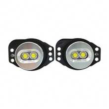 2个E90 6W LED雾灯天使眼装饰灯，直接插入式 - E90 6W - 查看 6
