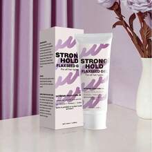 强力定型亚麻籽啫喱 - 超长定型，双重滋养，自然造型 | 蕴含亚麻籽和依兰提取物，极致卷曲定型，适合所有发质 - 無味 - 查看 10