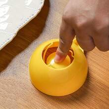 1pc Yellow Semi-Circle Rice Spoon, Sushi Mold Rice Ball Spoon, Suitable For Home Kitchen Restaurant Sushi Making - View 4