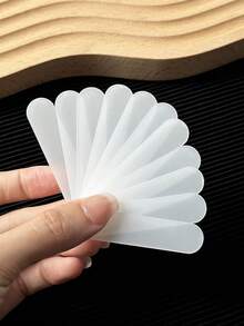 50 Tấm trưng bày móng tay giả acrylic dán sẵn, có nam châm hút, có thể tái sử dụng, dùng trong salon làm móng. - Trong sáng - Xem 7