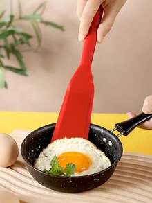 Silicone Pancake Spatula - Ultra Thin, Long Handle, Suitable For Pancakes And Wraps - Durable Kitchen Cooking, Fit Most Mixers, Home And Restaurant Use - Multicolor - View 4