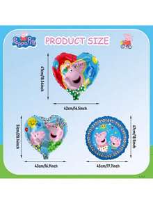 1Set Hasbro Officially Licensed  Tableware Balloon Kit Plates Cups Napkins Gift Bags Party Hats Banners Tablecloth Confetti Stickers Pink Theme Birthday Party Decoration Supplies - View 4