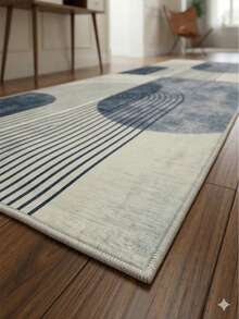 Washable Runner Rug – Non-Skip Roll Carpet – Kitchen Rug , Bedroom Rug, Hallway Rug, Area Rug, 80x120 Cm, 80x150, 80x200, 80x300, 100x200, 100x160, 100x300, 120x180, 140x190 Cm – Cut-To-Size Hallway Rug - Grey - View 3