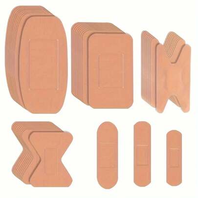 Vendajes de mezcla de algodón transpirables deúltiples formas, Uds., cuidado de heridas adhesivo impermeable y agradable para la piel para cortes y abrasión menor MEJR