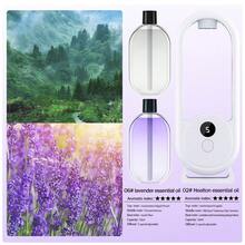 Fully Automatic Smart Aroma Diffuser, 5-Level Adjustable Atomizer With RGB Light, USB Rechargeable, Auto Mist Air Purifier, Suitable For Bedroom, Bathroom, Office, Home, Hotel, And Restroom - White - View 18