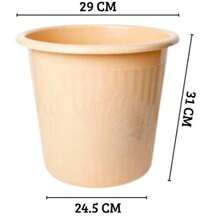 16LCubo de basura doméstico de plástico reforzado - Ver 7