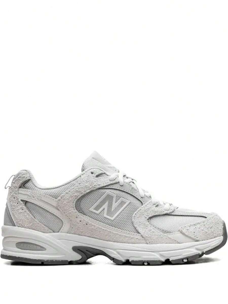 New Balance 530 Retro Running Shoes - Iconic Metallic Silver Mesh Sneakers | Viral 2026 Y2K Dad Shoes | Lightweight Breathable Athletic Trainers | Comfortable Everyday Lifestyle Footwear | Authentic Unisex ABZORB Cushioning Staples - Chất xám - Xem 1