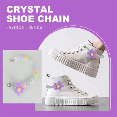 1 pieza - Decoración de lazo de imitación de perla colorida y elegante de ABS, desmontable para botas, zapatillas, sandalias y bolsos - Regalo perfecto para vacaciones, fiestas y ocasiones especiales, accesorio de moda adecuado para el uso diario y el regalo de mujeres, aplicable a zapatos casuales, zapatillas, zapatos de lona, botas, accesorios de decoración de calzado DIY, desmontable y reutilizable, bohemio, preppy, occidental, nuevo estilo chino, para todas las estaciones