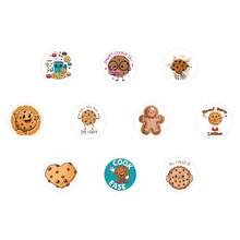 500pcs Cartoon Cookie Stickers, Suitable For Decorating Stationery, Cups, Phone Cases, Luggage School Supplies - 1 Set - View 4