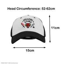 1Pc Netflix Officially Licensed Stranger Things Hellfire Club Baseball Cap Adjustable Snapback Hat Fashion Printed Casual Hat For Adults Teens Fans Gift - A - View 4