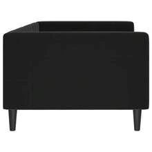 vidaXL Daybed, 2-In-1 Guest Bed, Sofa Bed/Sleeper Sofa For Bedroom/Living Room, Modern Design, Black 90x200cm Velvet - Black - View 6
