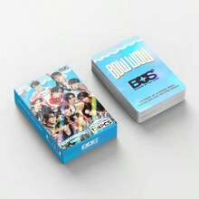 124 B-U-S Holographic Photo Cards | Card Game Collection Set, Including 60 Holographic LOMO Cards And 64 High-Quality Stickers, Perfect For Decorating Room Photo Walls Or Notebooks, And An Ideal Gift For Boy Band Fans - A - View 4
