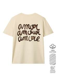 Women's Loose-Fitting Beach Granny Style T-Shirt With Sea Turtle Graphic, Breathable Cotton, Crew Neck, Short Sleeves, White Beach Style LODA - 白色 - 查看 4