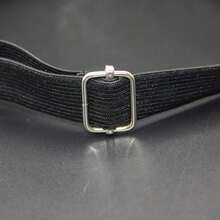 1pc Women's Punk Bullet Decor Sexy Leg Garter, Leather Bondage Thigh Strap, Halloween Costume Accessory - 黑色 - 查看 4