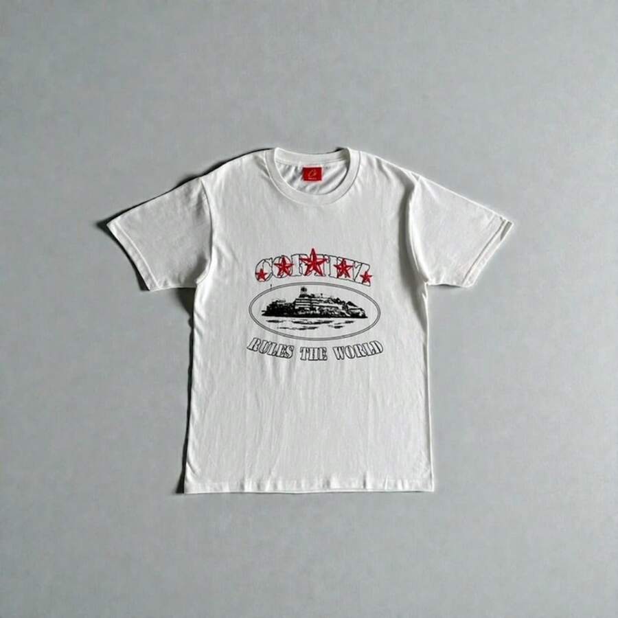 5 Star Alcatraz T-Shirt White - 白色 - 查看 1