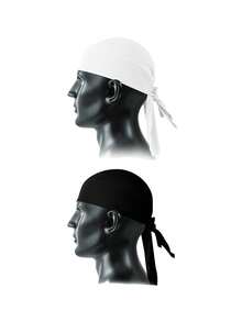 1/3pcs Unisex Breathable Mesh Pirate Cap, Quick-Dry Sun Protection Motorcycle Riding Hat, Pirate Headscarf For Men & Women, Suitable For Cycling, Outdoor Sports, Running, Hiking - Multicolor - View 11