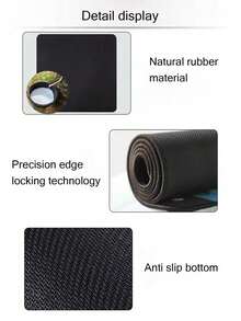 1PC Creative Texture Lines Abstract Painting Large Rubber Mouse Pad - Anti-Slip Office Game Table Pad - View 6