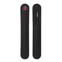 2 Pieces/Set 360° Rotating Earwax Cleaner, Reusable Double-Headed Earwax Removal Tool, Earplug Removal Kit With Double-Sided Pouch,  Earwax Removal Tool For Adults - màu đen - Xem 4