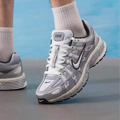  Nike P-6000 男士运动鞋 秋季新款 功能性复古厚底运动鞋 跑步鞋