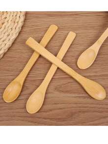 5支装竹制长柄勺，适用于咖啡、果酱、冰淇淋、蜂蜜等，天然竹材，手工精制，光滑舒适，小巧实用，是居家、咖啡馆等场所的理想之选——非常适合盛放咖啡、蜂蜜、冰淇淋和甜点。 - 彩色 - 查看 8