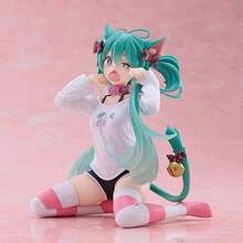 Cat Ear Pajamas Anime Figure Model Decoration Gift - CY27 -  Yawn - 11cm - View 1