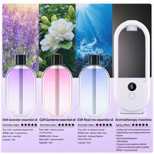 Fully Automatic Smart Aroma Diffuser, 5-Level Adjustable Atomizer With RGB Light, USB Rechargeable, Auto Mist Air Purifier, Suitable For Bedroom, Bathroom, Office, Home, Hotel, And Restroom - White - View 24