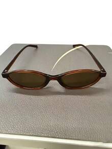 1 Pair New Retro Oval Small Frame Fashion Glasses, Suitable For Women. This High-End And Stylish Model Is Perfect For Street Photography. This Is A Classic Glasses, Also An Ideal Beach Accessory For Ladies. - Multicolor - View 12