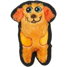 Outward Hound Durablez Minis Stuffing-Free Squeaky Plush Dog Toy For Puppies & Small Dogs - Interactive, Soft Yet Tough, No Mess, Jumbo Squeaker, Long-Lasting Play, Dog - Dog-X-Small (Pack of 1) - 查看 1