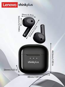 Lenovo LP23 藍牙耳機，高保真立體聲，內建麥克風，HD 語音通話，智能降噪，音樂與遊戲雙模式切換，低延遲，音畫同步，長效續航，適用手機與電腦的無線耳機 - 查看 9