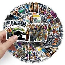 50张 Homies Brothers 嘻哈复古卡通人物涂鸦装饰笔记本贴纸，可用于个人笔记 - TZ-homies-963 - 查看 2