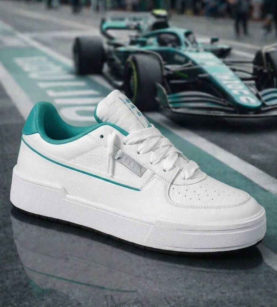 Mapf1 Men's Casual Sneakers - New Release Promotion - Ideal For Everyday Use - 白色 - 查看 1