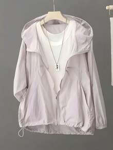 Women Jackets - Light Purple - View 1