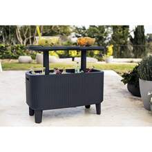 Cocktail Table, Polypropylene, Anthracite Grey - Default - View 3