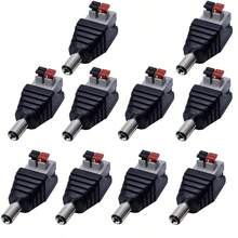 Solder-Free Male And Female Terminal Blocks. DC5-24V 5.5x2.1mm Connecting Wire Terminal - Button Version - View 15