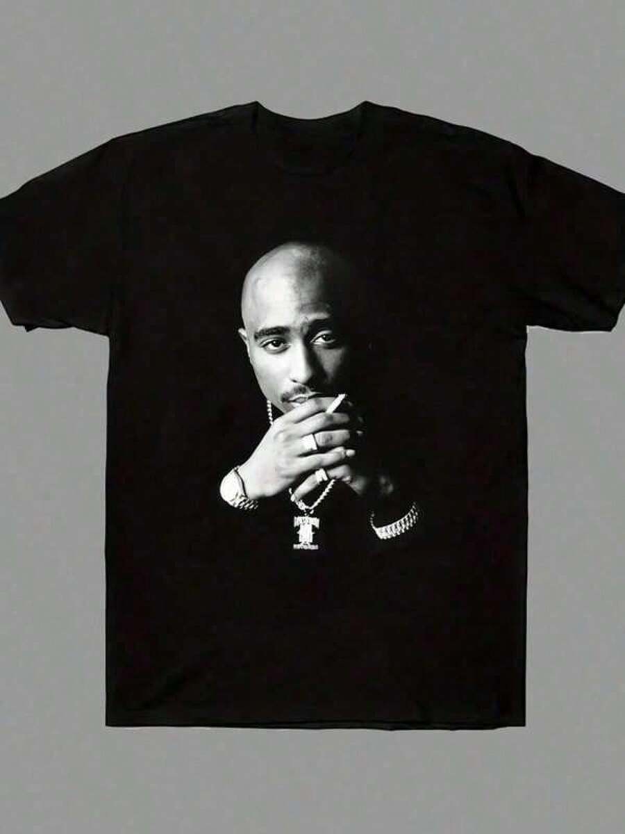 Men Outdoor Tees & Tanks - Black - View 1