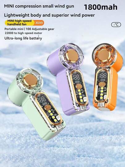 USB Rechargeable Turbo Handheld Fan, Mini Portable Desktop Fan, 1-100 Speed Adjustable, Battery Level Display, 1400mAh Lithium Battery, Summer Camping Dorm Outdoor Travel Vacation Tool, Shopping Essential, Rechargeable Battery, Long Runtime,Outdoor,Garden,Travel Essentials,Portable Essentials,Beach Essentials,Graduation Season,Commencement,Graduation Ceremony,Graduation Gift,Graduation Present,Graduation Gift,Graduation Present,Congrats Grad,Congratulations Graduate,Valedictorian,Finish School,Graduation Party,Outdoor Essentials,Travel Portable,Hiking Essentials,Camping Essentials,Portable Tools,Summer Essentials ,Summer Portable