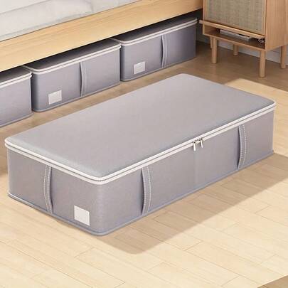 Hộp đựng đồ dưới gầm giường dung tích lớn, thích hợp để đựng quần áo, chăn, gối, đệm sofa, chăn lông vũ, trợ thủ đắc lực giúp tiết kiệm không gian cho phòng ngủ và phòng khách - Giải pháp tổ chức nhà cửa tiết kiệm không gian, sắp xếp và lưu trữ tủ quần áo, lưu trữ dưới gầm giường, có 4 kích cỡ.