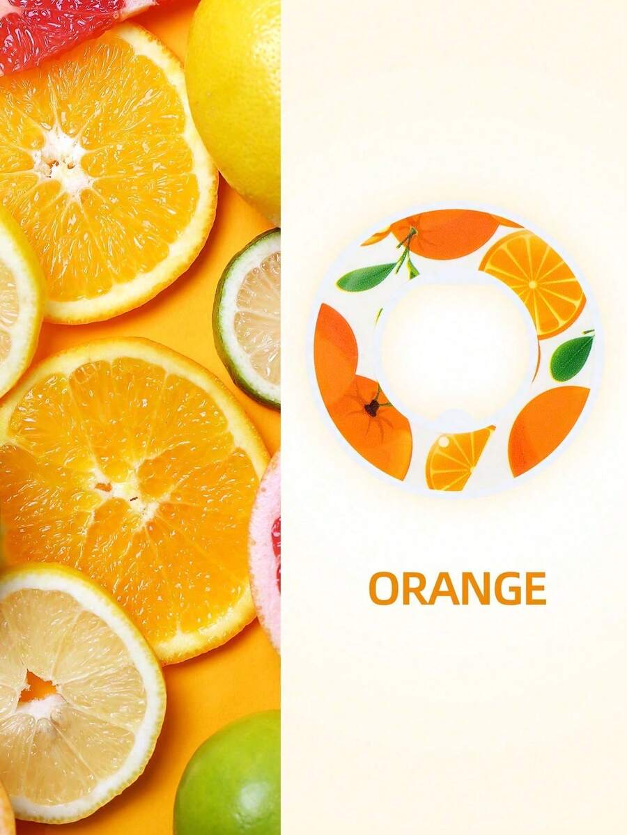 1 pieza Cápsulas de sabor para botella - Anillos de sabor de fruta de múltiples sabores para tazas, anillos de sabor redondos para tazas, anillos de saborizante creativos y divertidos, anillos de sabor de fruta, sin cambiar el sabor del agua, solo haciéndola oler fragante - Multicolor - Ver 1