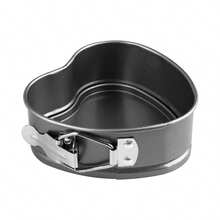 Valentine's Day Non-Stick Heart-Shaped Cake Mold | DIY Oven Baking Kitchen Baking Tool - Multicolor - View 8