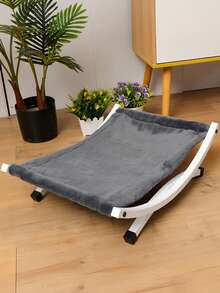 1个HUITAIYANG宠物床，四季猫床，通用狗床，宠物垫，狗狗露营床，弧形宠物床，适合中小型犬猫 - 彩色 - 查看 13