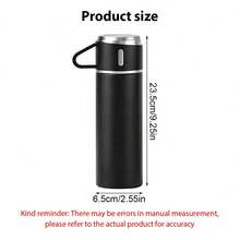 500ML Stainless Steel Vacuum Insulated Cup With Gift Mug, Non-Slip Handle, 304 Stainless Steel, Reusable For Tea & Cold Hot Drinks - Multicolor - View 8