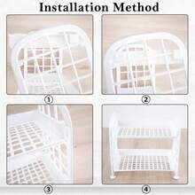 Wall Storage Box - White - View 3