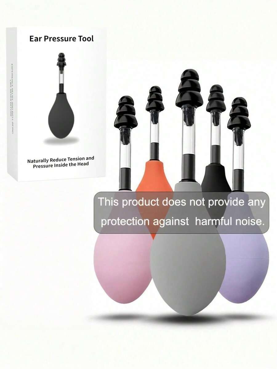 1pc Portable Ear Pressure Relief Device, Relieves Migraine, Tension Headache And Tinnitus, Ear Protection - Quantity - View 1