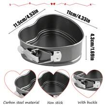 Valentine's Day Non-Stick Heart-Shaped Cake Mold | DIY Oven Baking Kitchen Baking Tool - Multicolor - View 2