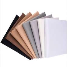 8 miếng vải cotton trơn 20 x 25cm dùng cho thủ công mỹ nghệ, may vá, chắp vá, làm sổ lưu niệm, nghệ thuật thủ công. - 8 chiếc, kích thước 20*25cm - Xem 4