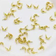 Bộ phụ kiện làm trang sức DIY gồm 380 chi tiết: khóa càng cua, hạt bấm, khóa cài, nắp bịt đầu, vòng nối hở. - Nhiều màu - Xem 6