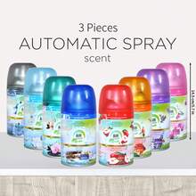 250ml Air Freshener Spray 3 Pack, 8 Kinds Of Fragrances Home Scent Air Mist For Bedroom Living Room Car, 45 Days Long Lasting Perfumed Room Spray, Pure H2O Essential Oil Deodorizer Odor Eliminator - 3 Pcs(Magnolia & Jasmine) - 查看 2